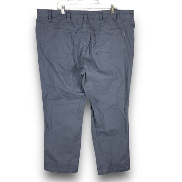 Duluth Trading Co Pants Men’s 44x30 Blue Ballroom Relaxed Fit - Picture 5 of 9